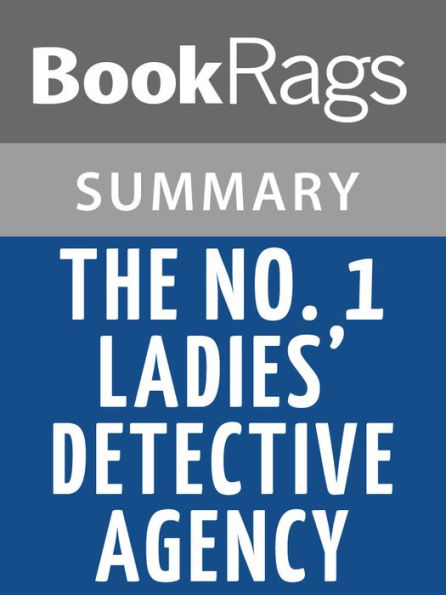 The No. 1 Ladies' Detective Agency by Alexander McCall Smith l Summary & Study Guide