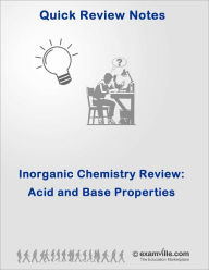Title: Inroganic Chemistry Quick Review: Acid and Base Properties, Author: Gupta