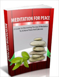 Title: Meditation for Peace, Author: Anonymous