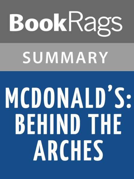 McDonald's: Behind the Arches by John F. Love l Summary & Study Guide