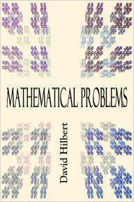 Title: MATHEMATICAL PROBLEMS, Author: David Hilbert