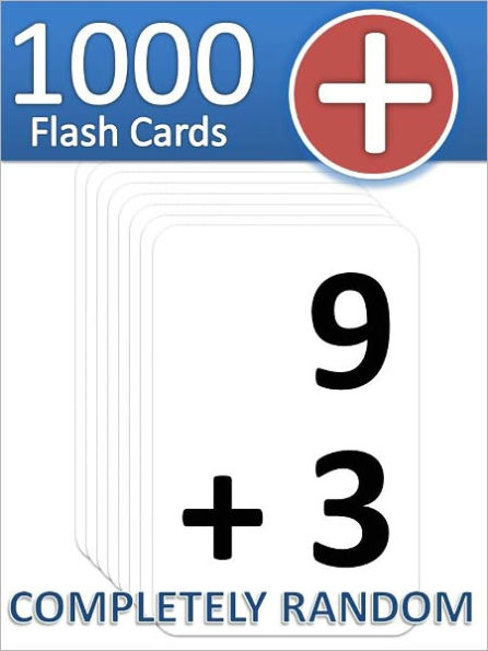 1000 Addition Flash Cards