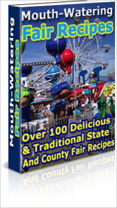 Title: A Burst of Flavor - Fair Recipes - Over 100 Delicious Traditional State and County Fair Recipes, Author: Irwing