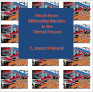 Title: About Some Misleading Maxims in the Dismal Science, Author: C. Jayant Praharaj