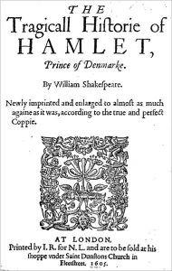 Title: Hamlet, Prince of Denmark, Author: William Shakespeare