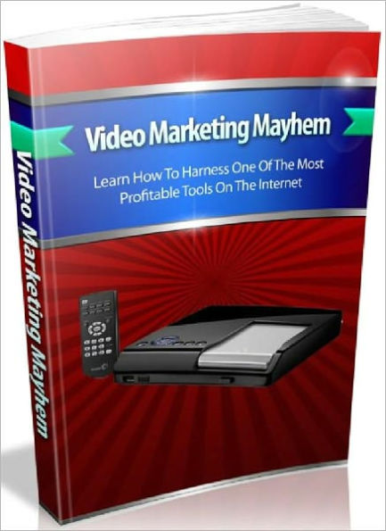 Video Marketing Mayhem - Learn How To Harness One Of The Most Profitable Tools On The Internet-AAA+++(Brand New)