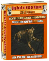 Title: The Big Book of Puppy Names - Pick the Perfect Name for Your New Sweet Puppy!, Author: Irwing