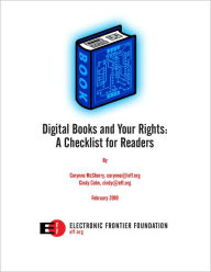 Title: Digital Books and Your Rights: A Checklist for Readers, Author: Electronic Frontier Foundation