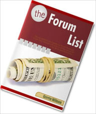 Title: The Forum List - Online Forum by Category, Author: Irwing