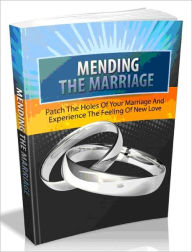 Title: Mending The Marriage - Patch The Holes Of Your Marriage And Experience The Feeling Of New Love-AAA+++(Brand New), Author: Joye Bridal