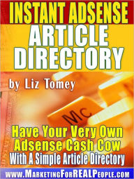 Title: Instant Adsense Article Directory, Author: Liz Tomey