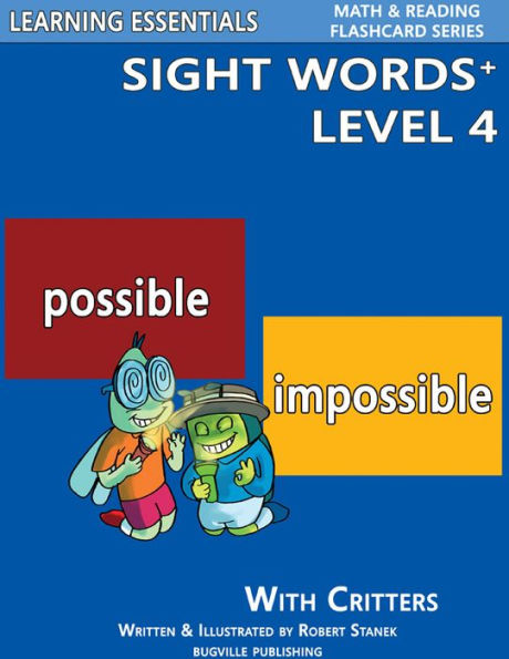 Sight Words Plus Level 4: Sight Words Flash Cards with Critters for Grade 2, Grade 3 & Up (Learning Essentials Math & Reading Flashcard Series)