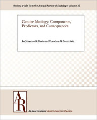 Title: Gender Ideology: Components, Predictors, and Consequences, Author: Shannon N. Davis