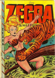 Title: Zegra Number 4 Action Comic Book, Author: Lou Diamond