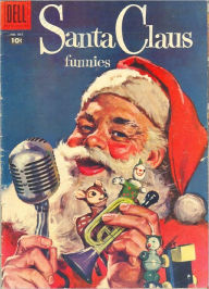 Title: Santa Claus Funnies 867 Christmas Comic Book, Author: Lou Diamond