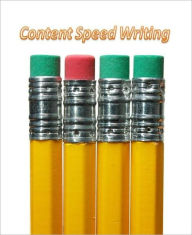 Title: eBook about Content Speed Writing - The Ebook will teach you how to write killer, high quality web content at warp speeds...., Author: Healthy Tips