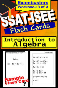 Title: SSAT-ISEE Study Guide Algebra Review--SSAT Math Flashcards--SSAT-ISEE Prep Workbook 3 of 3, Author: Ssat-isee Ace Academics