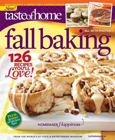 Taste of Home Fall Baking