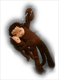 Title: Monkey & Monkey Baby Crochet Patterns - Stuffed Monkey Patterns (#105), Author: The Vintage Info Network