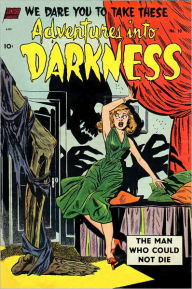 Title: Adventures into Darkness Number 10 Horror Comic Book, Author: Lou Diamond