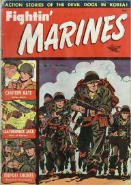 Title: Fighting Marines Number 4 War Comic Book, Author: Lou Diamond