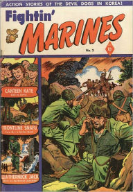 Title: Fighting Marines Number 3 War Comic Book, Author: Lou Diamond