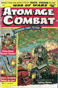 Title: Atom Age Combat Number 2 War Comic Book, Author: Lou Diamond