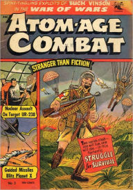 Title: Atom Age Combat Number 3 War Comic Book, Author: Lou Diamond
