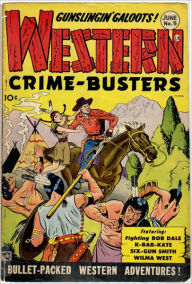 Title: Western Crime Busters Number 5 Western Comic Book, Author: Lou Diamond