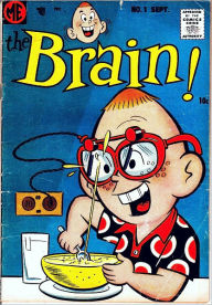 Title: The Brain Number 1 Funny Comic Book, Author: Lou Diamond