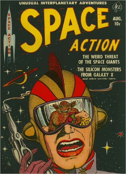 Space Action Number 2 Action Comic Book