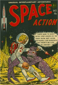 Title: Space Action Number 3 Action Comic Book, Author: Lou Diamond