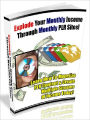 Explode Your Monthly Income Through Monthly PLR Sites - Learn How To Monetize PLR Content & Create Multiple Streams Of Income Today