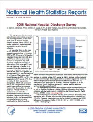 Title: 2006 National Hospital Discharge Survey, Author: Carol J. DeFrances