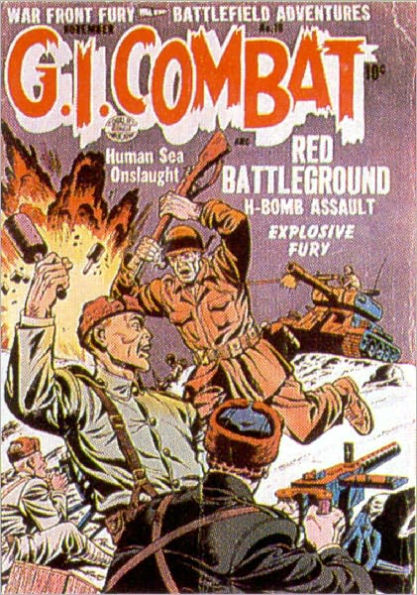 GI Combat Number 18 War Comic Book