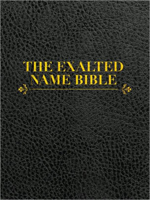 The Exalted Name Biblenook Book - 