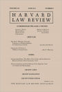 Harvard Law Review: Volume 124, Number 8 - June 2011