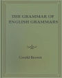 The Grammar of English Grammars