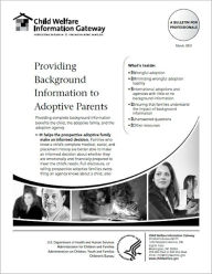 Title: Providing Background Information to Adoptive Parents, Author: Child Welfare Information Gateway