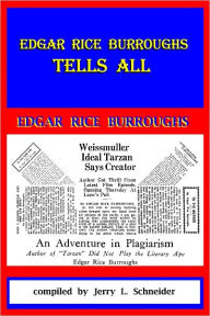 Title: Edgar Rice Burroughs Tells All, Author: Edgar Rice Burroughs