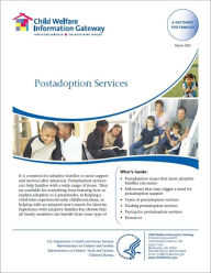 Title: Postadoption Services, Author: Child Welfare Information Gateway