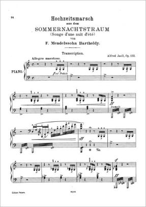 Wedding March Piano Sheet Music By Felix Mendelssohn Nook Book Wedding March Piano Sheet Music