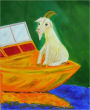 A Goat on a Boat