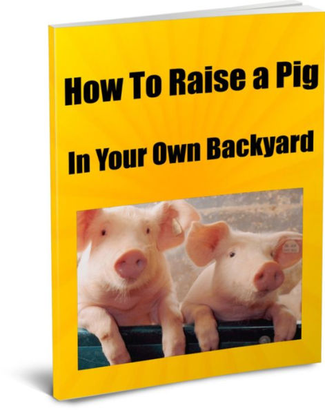 How To Raise a Pig In Your Backyard