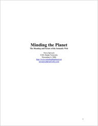 Title: Minding the Planet, Author: Nova Spivack