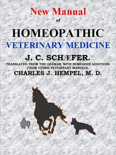 New Manual of HOMEOPATHIC VETERINARY MEDICINE