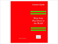 Title: What Italy Has Given to the World, Author: Gaetano Cipolla
