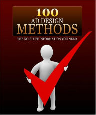 Title: 100 Advertising Design Methods, Author: Anonymous