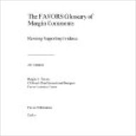 Title: The FAVORS Glossary of Margin Comments: Revising Supporting Evidence, Author: Regina Y. Favors