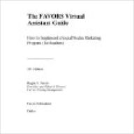 Title: The FAVORS Virtual Assistant Guide: How to Implement a Social Media Marketing Program, Author: Regina Y. Favors